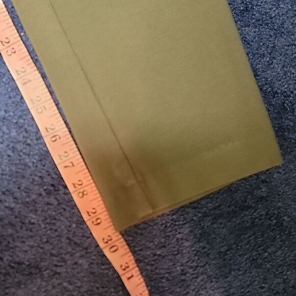 Up! Olive Green High-Waisted Skinny Pants Sz 8 - Picture 5 of 8